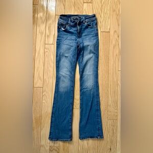 American Eagle Outfitters Blue Flare Jeans